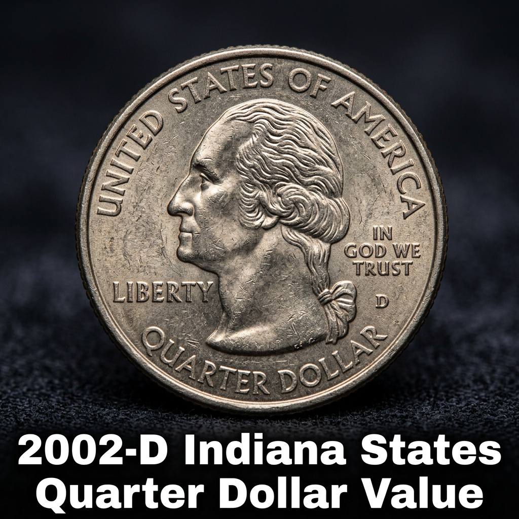 2002 D Indiana State Quarter Value and Mint Error Guide for Collectors
