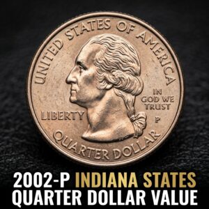 2002 P Indiana State Quarter Value Guide for Rare Errors and Mint Conditions