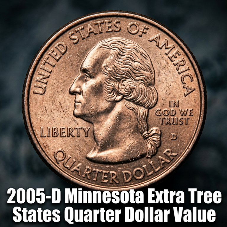 2005 D Minnesota Extra Tree State Quarter Value Guide and Error Identification