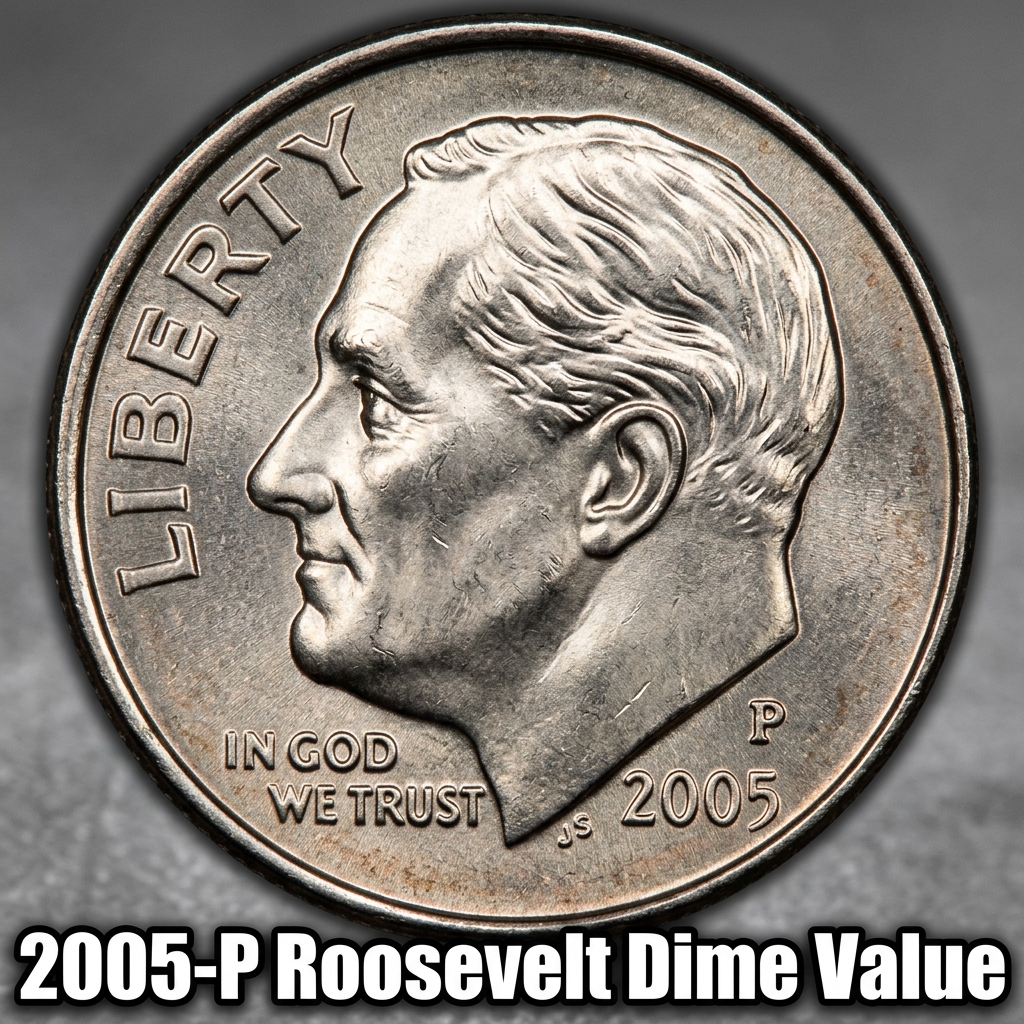 2005 P Roosevelt Dime Value and Rarity Guide for Collectors