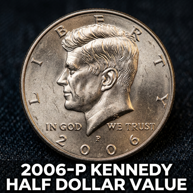2006 P Kennedy Half Dollar Value Guide and Price Chart