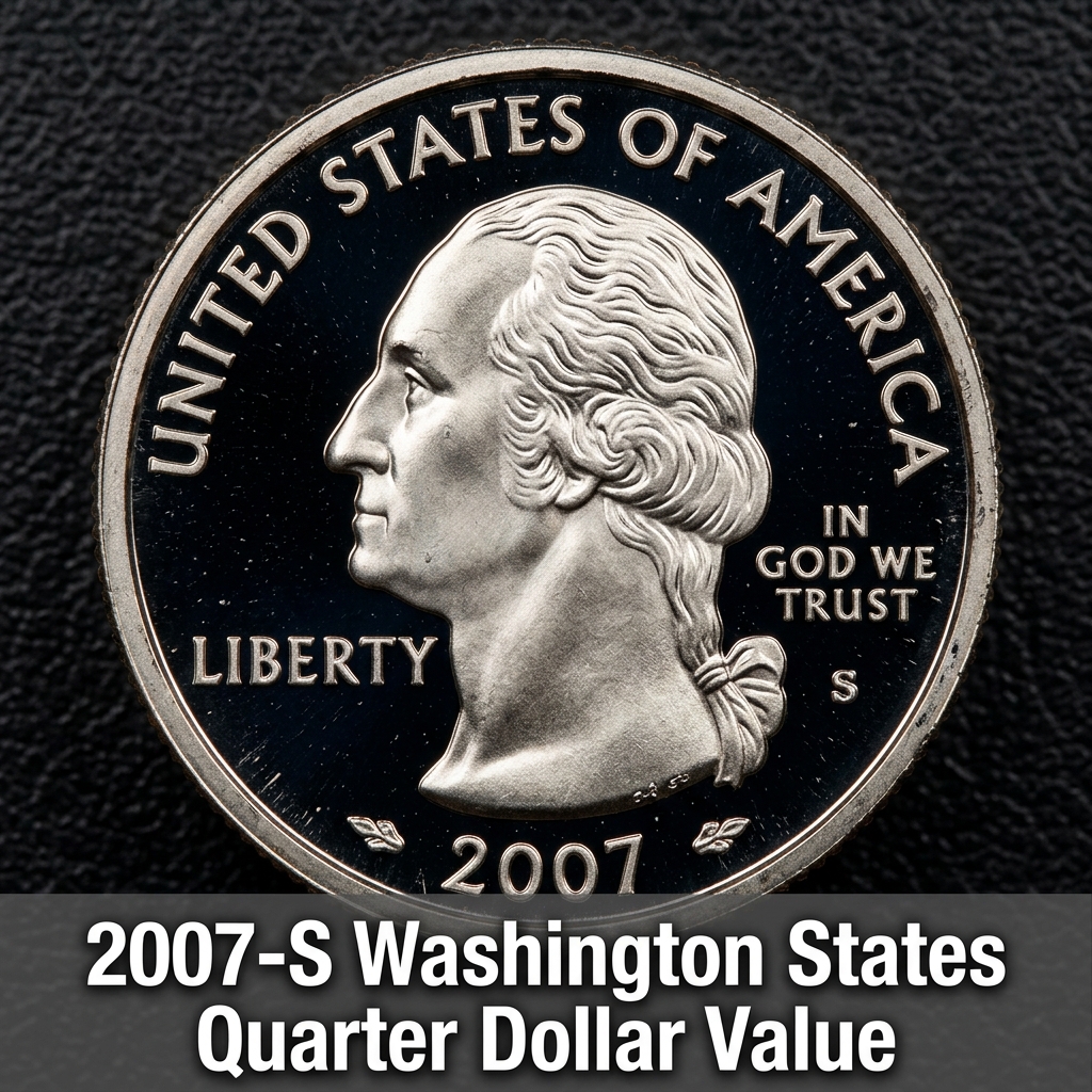 2007 S Washington State Quarter Value and Collector Rarity Guide