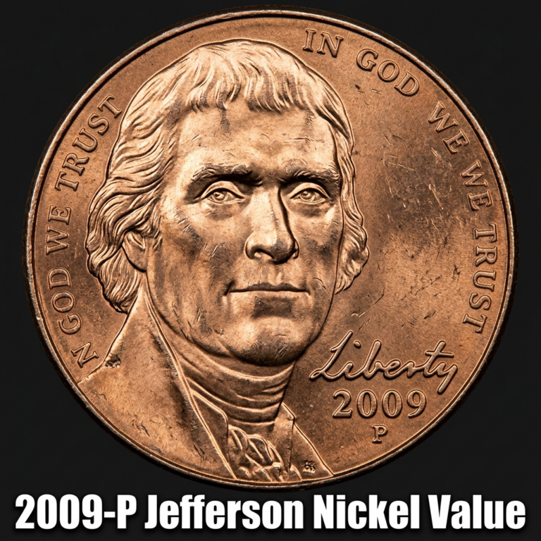 2009 P Jefferson Nickel Value and Complete Price Guide for Collectors