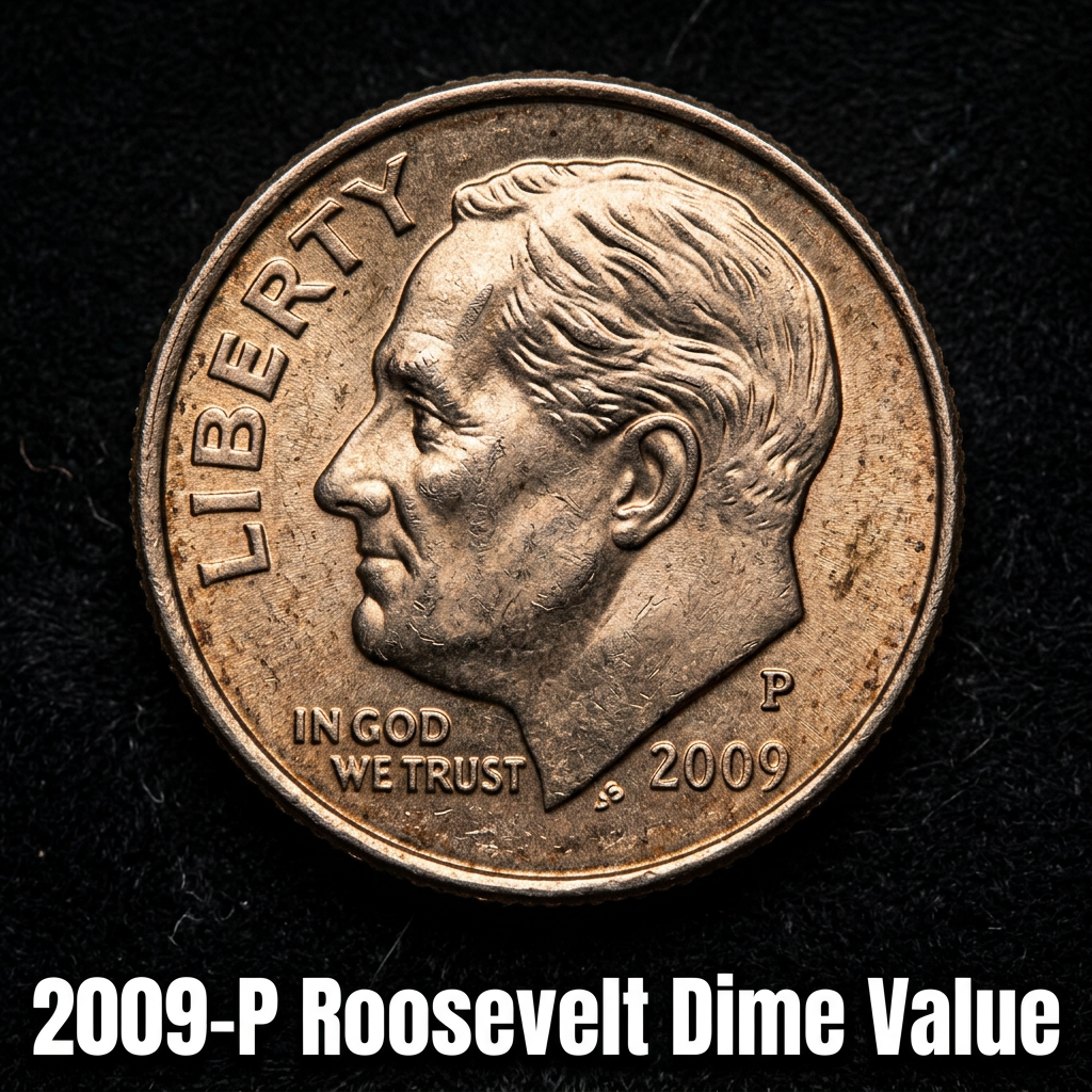 2009 P Roosevelt Dime Value and Why These Coins Are Surprisingly Scarce