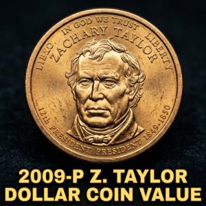 2009 P Zachary Taylor Dollar Coin Value Guide and Varieties