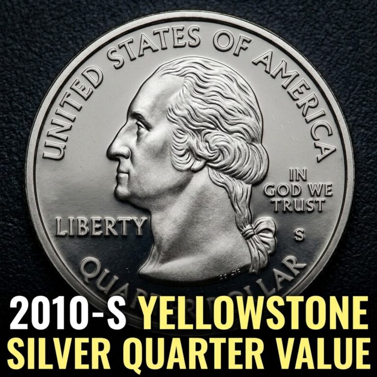 2010 S Yellowstone Silver Quarter Value and Rarity Guide for Collectors
