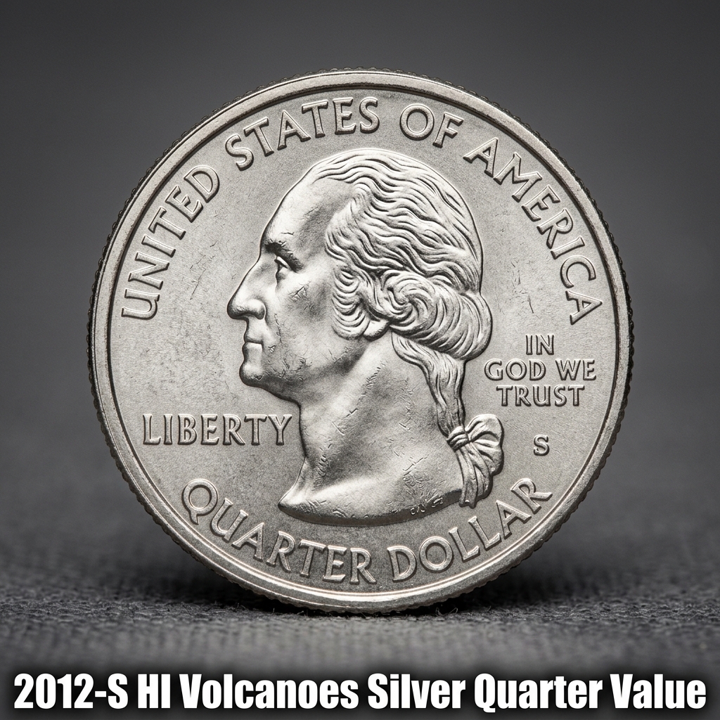 2012 S HI Volcanoes Silver Quarter Value and Collector Guide