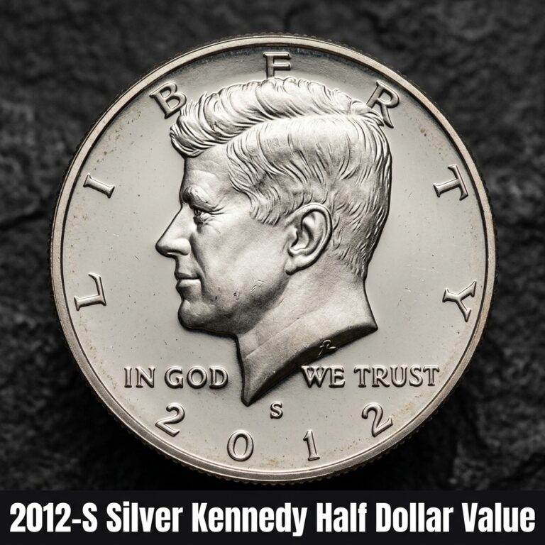 2012 S Silver Kennedy Half Dollar Value and Collector Price Guide