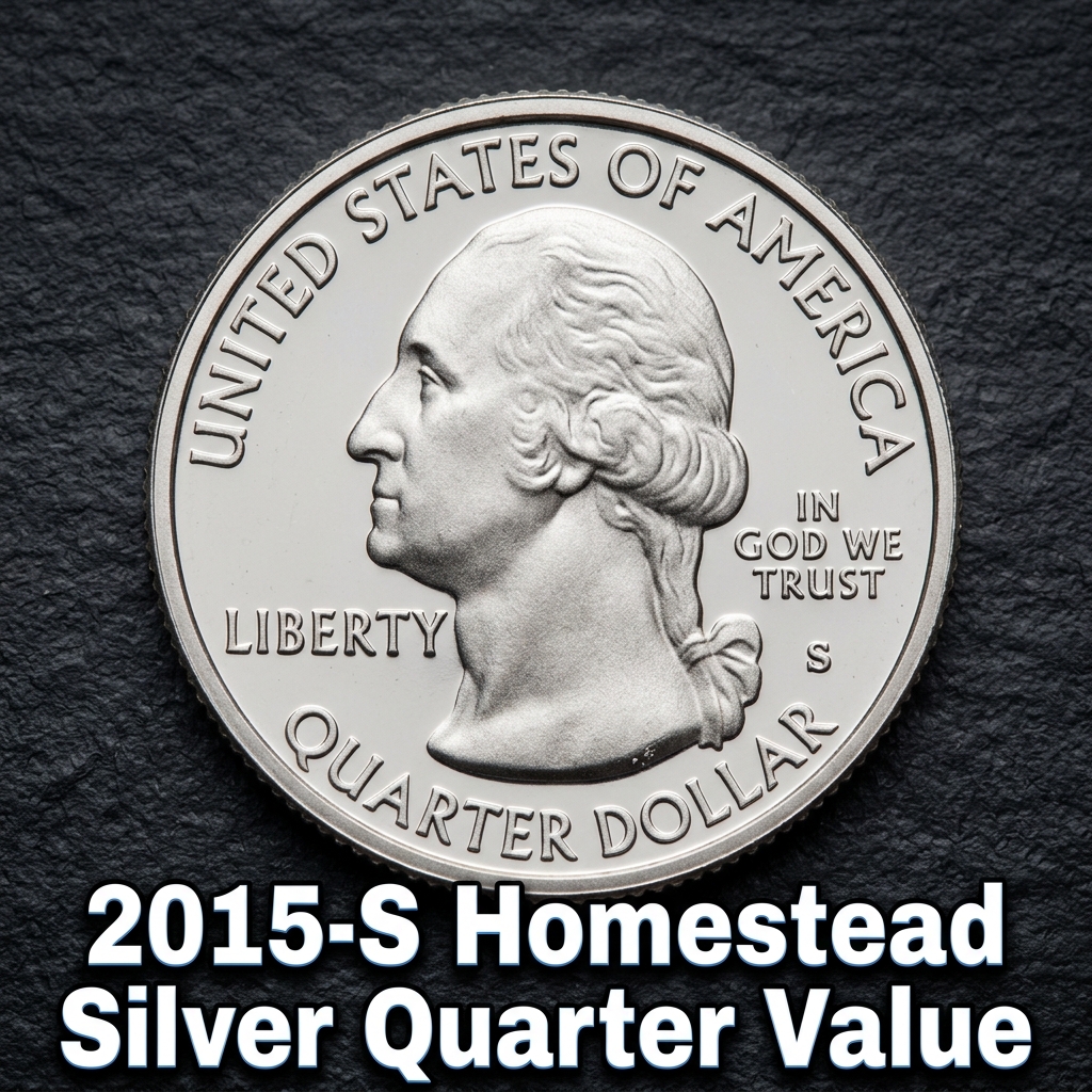 2015 S Homestead Silver Quarter Value and Collector Rarity Guide