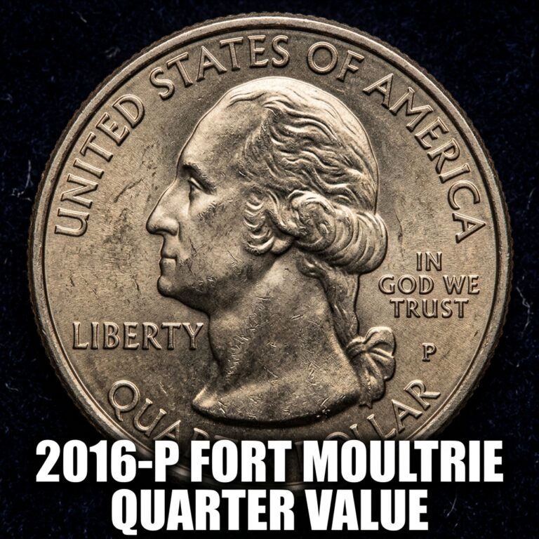 2016 P Fort Moultrie Quarter Value and Rarity Guide for Collectors