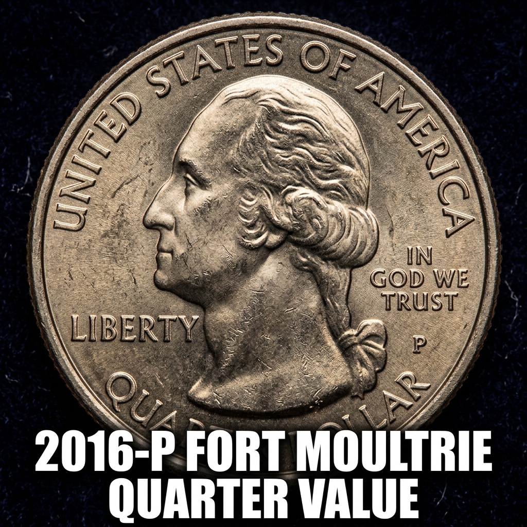 2016 P Fort Moultrie Quarter Value and Rarity Guide for Collectors