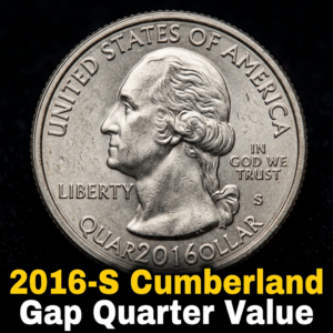 2016 S Cumberland Gap Quarter Value and Mintage Guide for Collectors