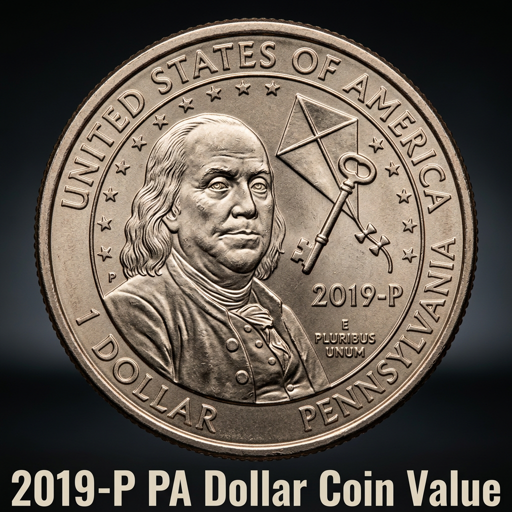 2019 P Pennsylvania American Innovation Dollar Coin Value and Rarity Guide