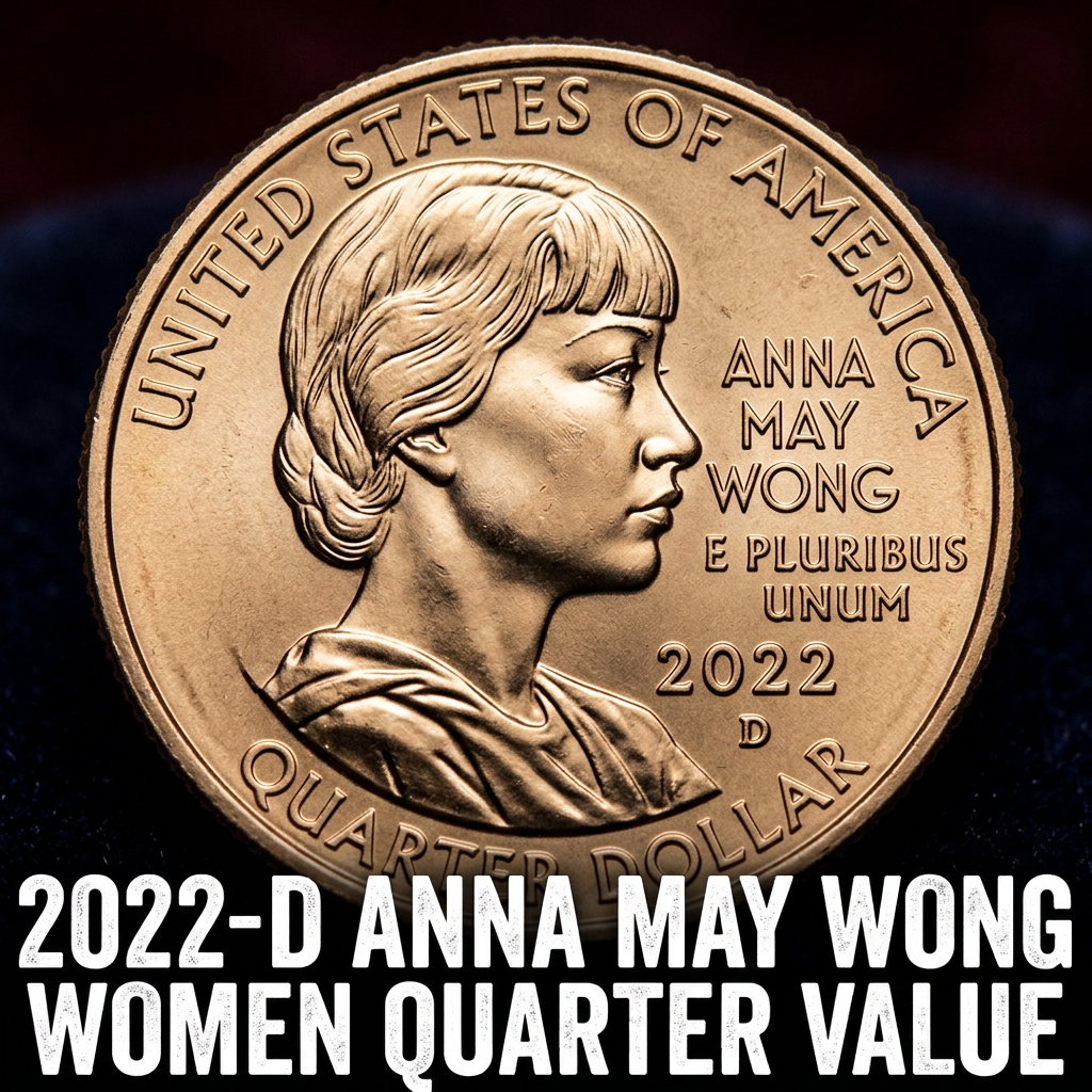 2022 D Anna May Wong Women Quarter Value and Worth Guide