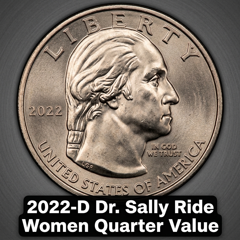 2022 D Dr Sally Ride Women Quarters Total Value and Mint Error Guide