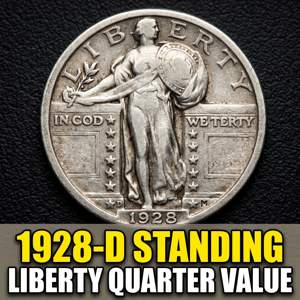 How Much is a 1928 D Standing Liberty Quarter Worth Today