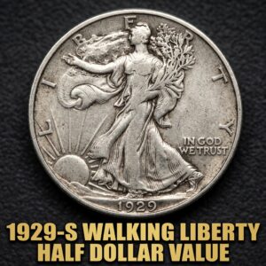 How Much is a 1929-S Walking Liberty Half Dollar Worth Today