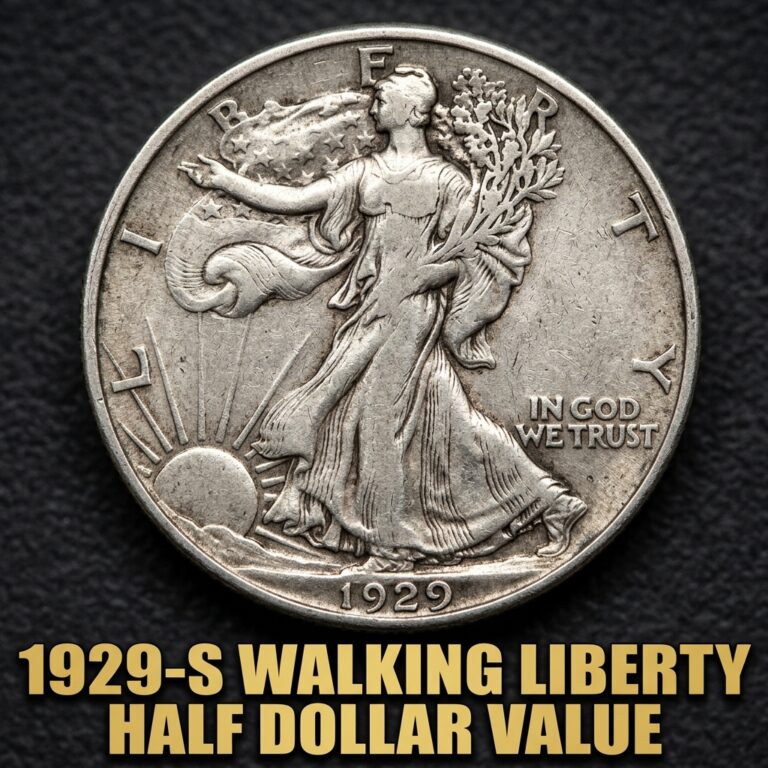 How Much is a 1929-S Walking Liberty Half Dollar Worth Today