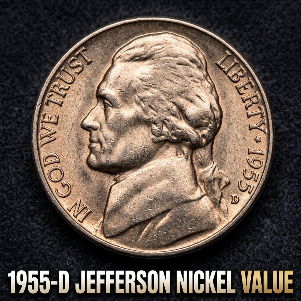 How Much Is a 1955 D Jefferson Nickel Worth Today