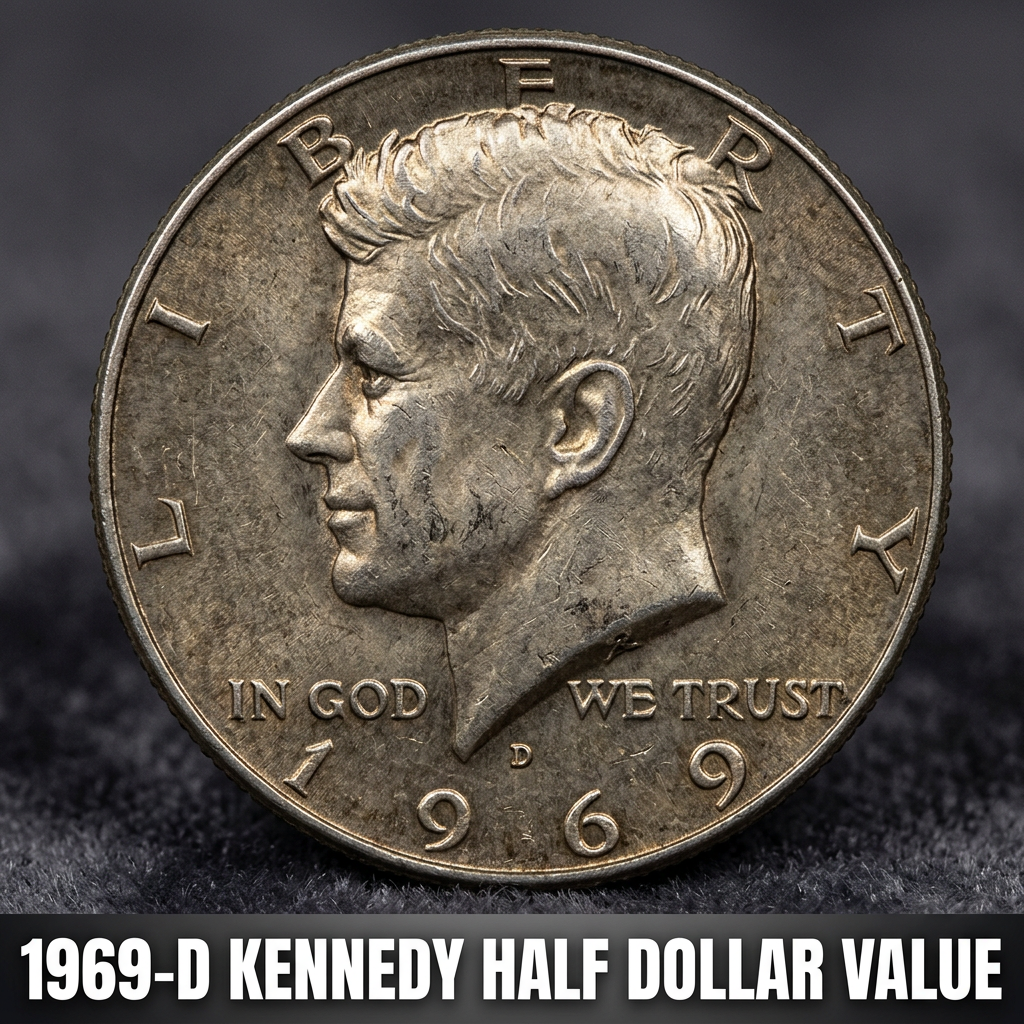 How Much Is a 1969 D Kennedy Half Dollar Worth Today