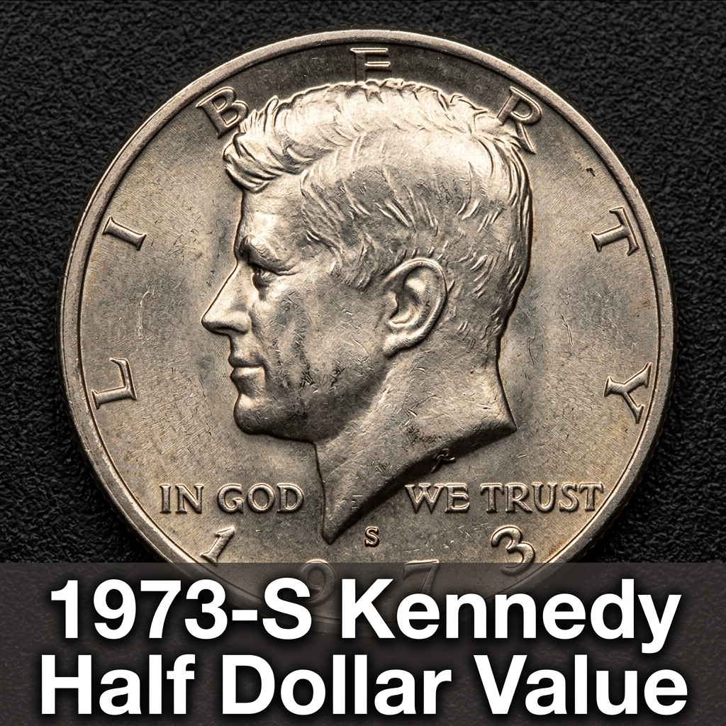 How Much Is a 1973 S Kennedy Half Dollar Worth Today