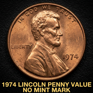 How Much Is a 1974 Lincoln Penny With No Mint Mark Worth Today