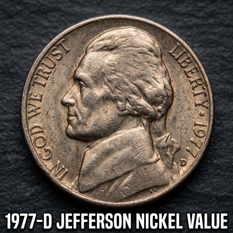 How Much Is a 1977 D Jefferson Nickel Worth Today