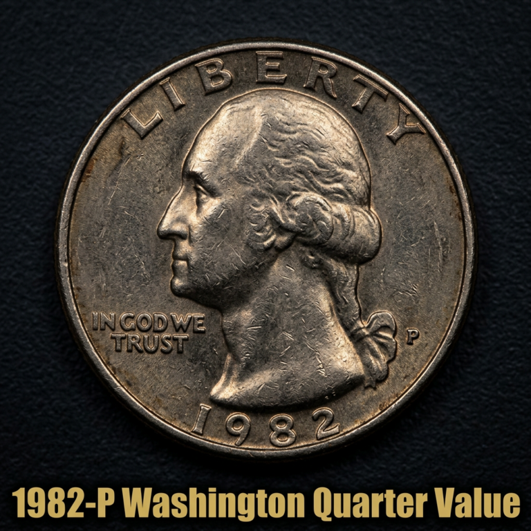 How Much Is a 1982 P Washington Quarter Worth Right Now