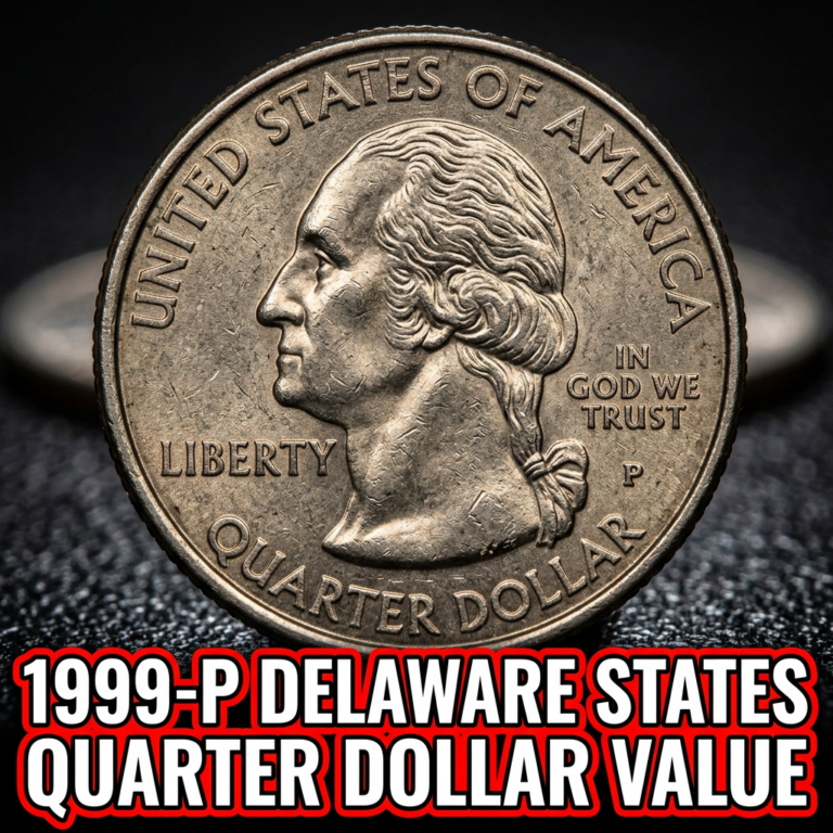 How Much Is a 1999 P Delaware State Quarter Worth Today