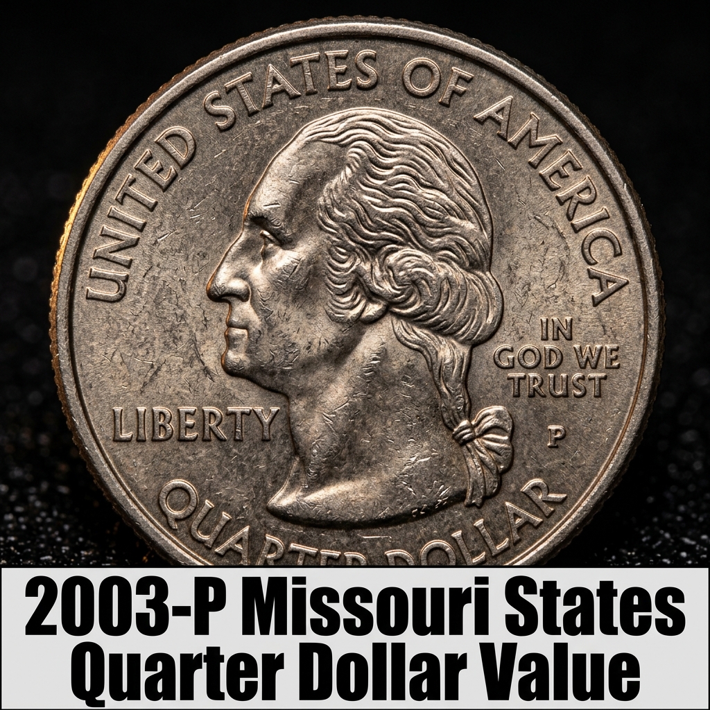 How Much Is a 2003 P Missouri State Quarter Worth Today