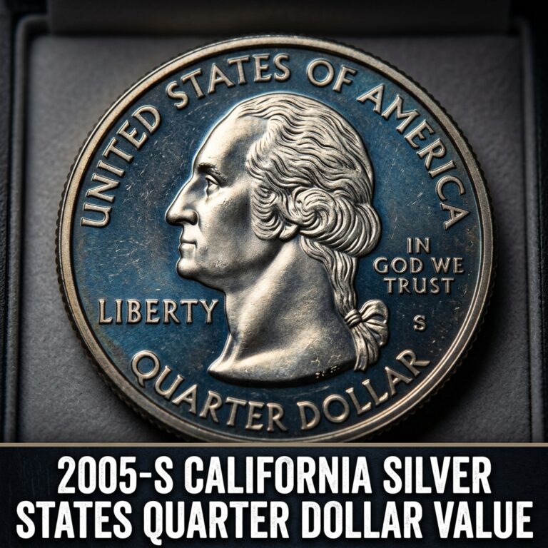 How Much is a 2005 S California Silver Quarters Worth Today