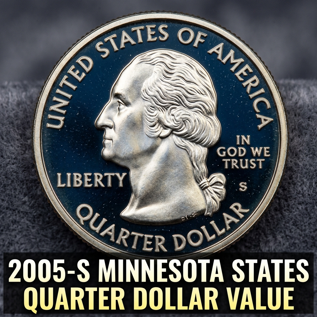 How Much is a 2005 S Minnesota State Quarter Worth Today