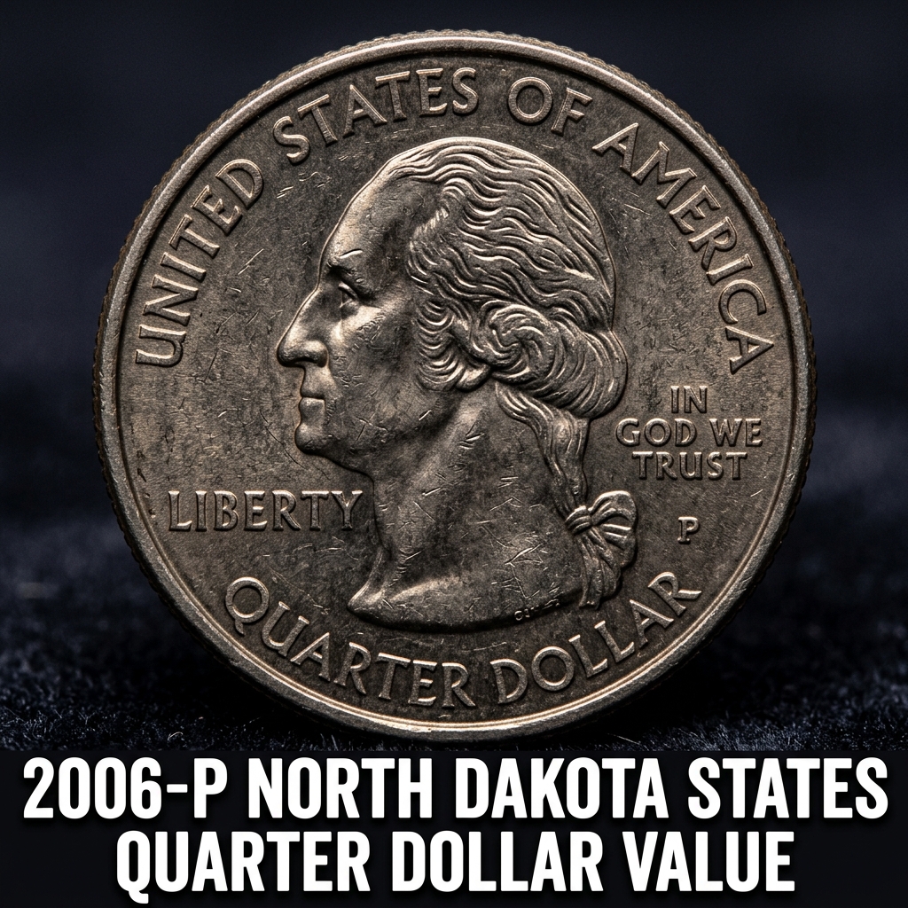 How Much Is a 2006 P North Dakota State Quarter Worth Today
