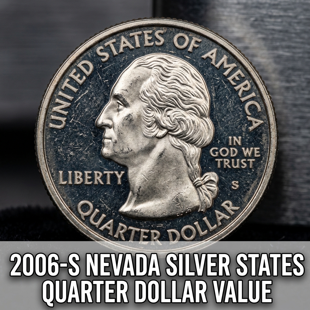 How Much is a 2006 S Nevada Silver States Quarter Dollar Worth Today