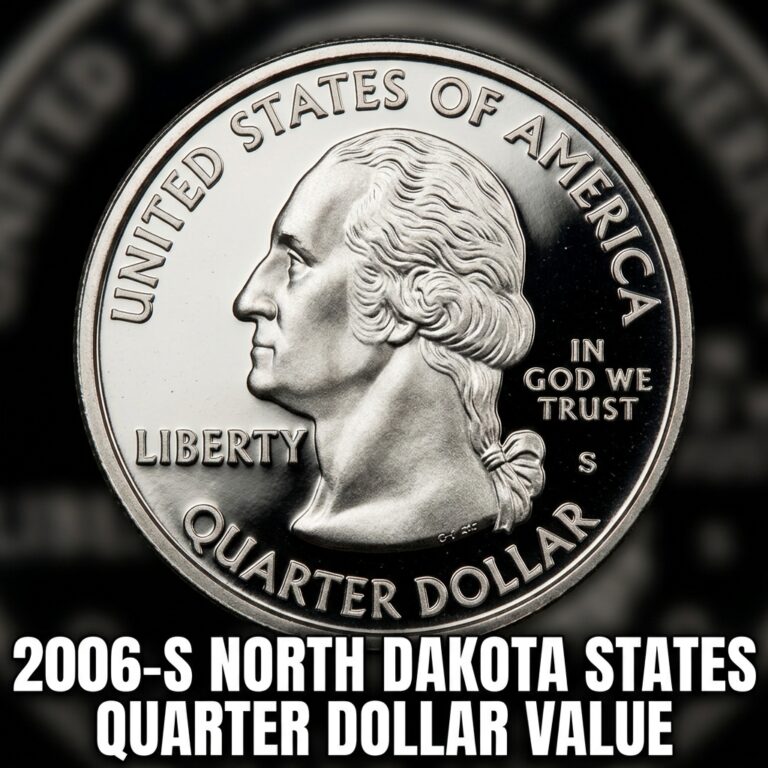 How Much is a 2006 S North Dakota Quarter Worth Today