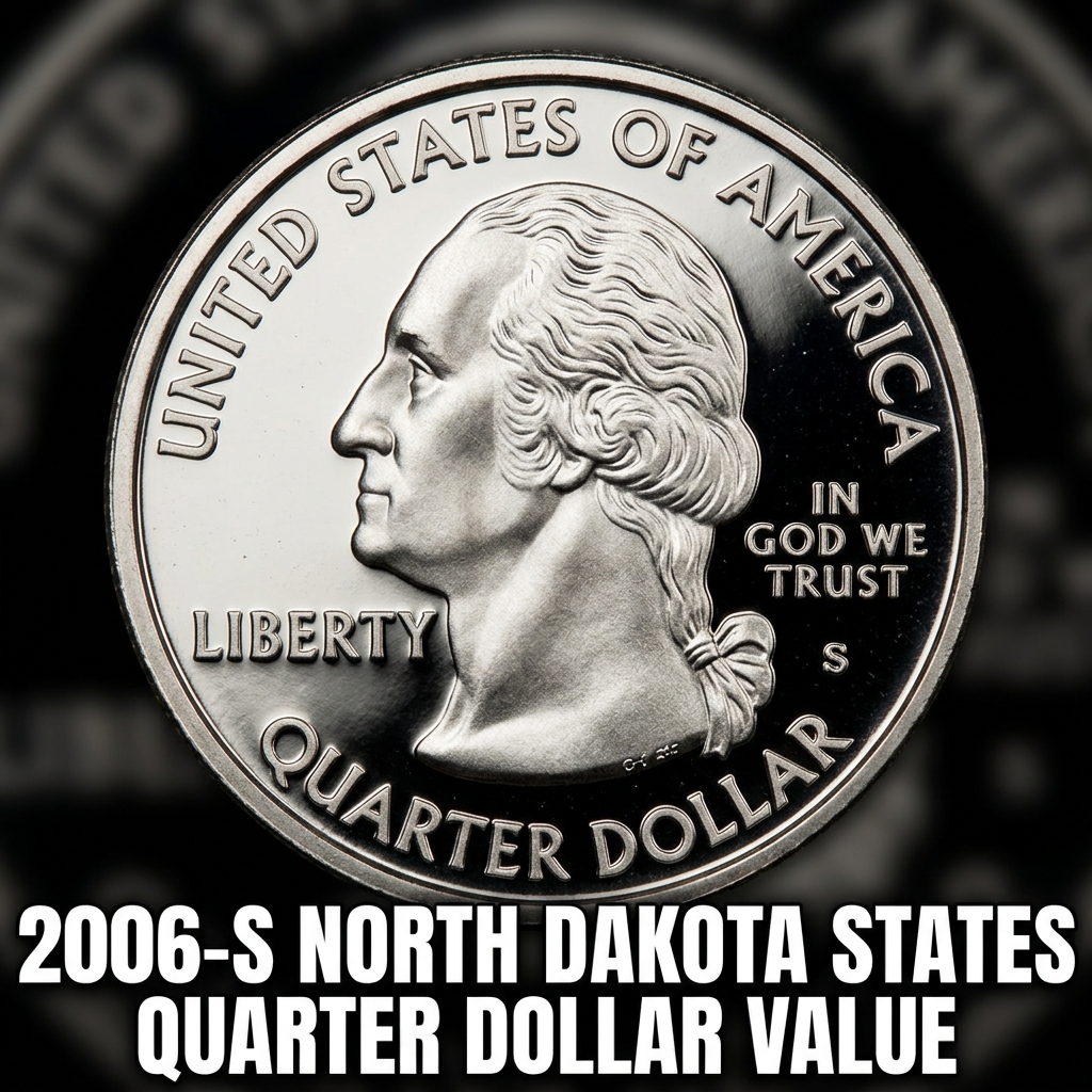 How Much is a 2006 S North Dakota Quarter Worth Today