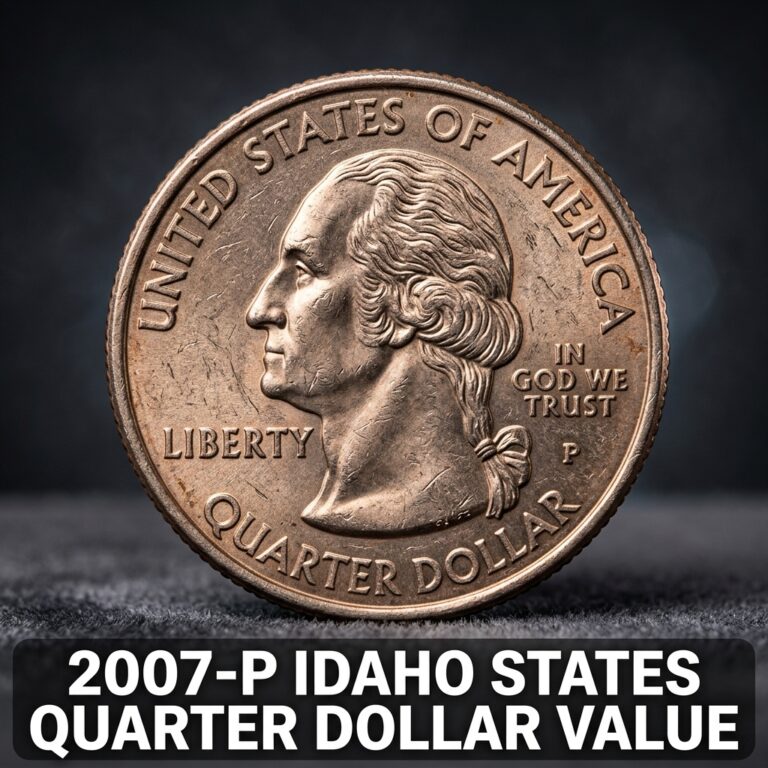 How Much is a 2007 P Idaho State Quarter Worth Today