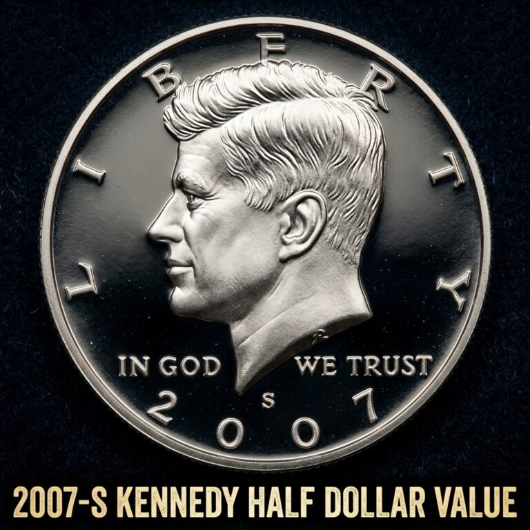 How Much Is a 2007 S Kennedy Half Dollar Worth Today