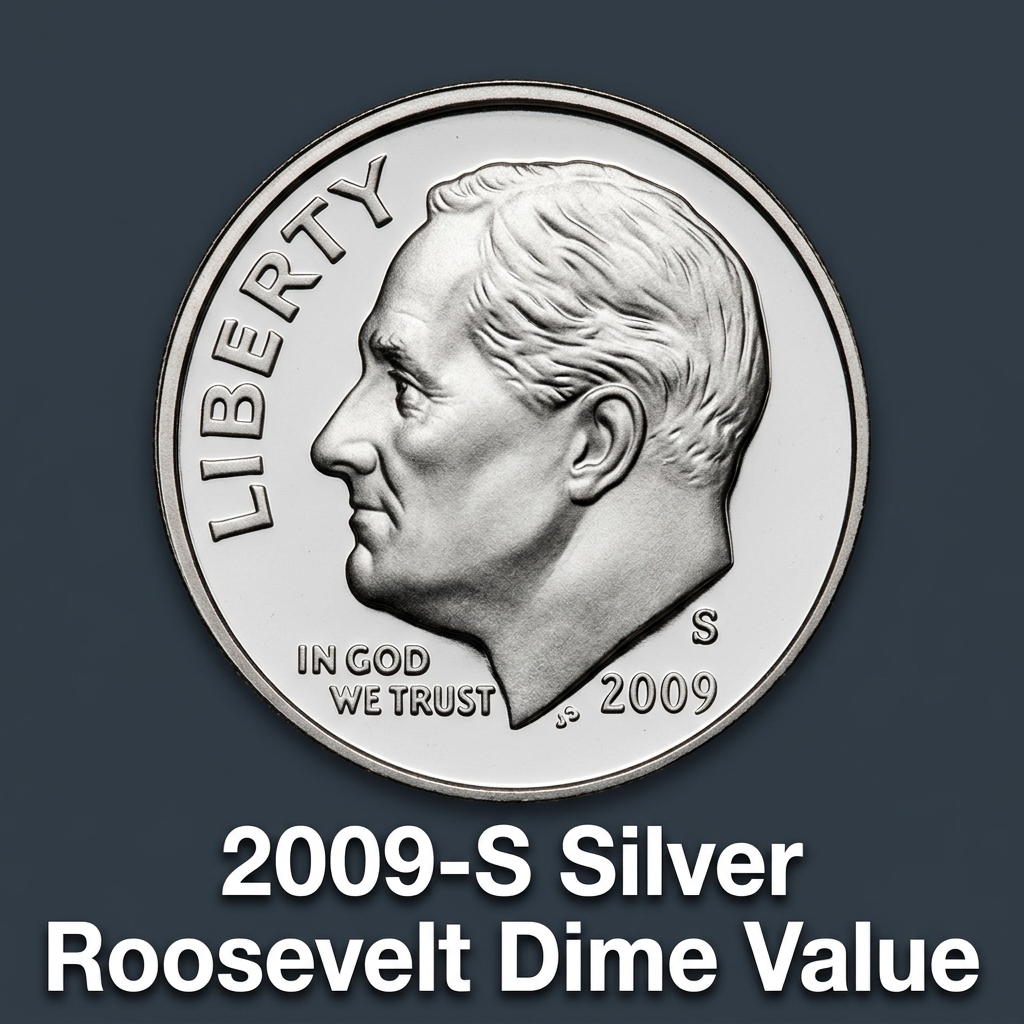 How Much is a 2009 S Silver Roosevelt Dime Worth Today