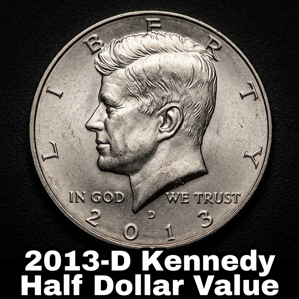 How Much is a 2013 D Kennedy Half Dollar Worth Today