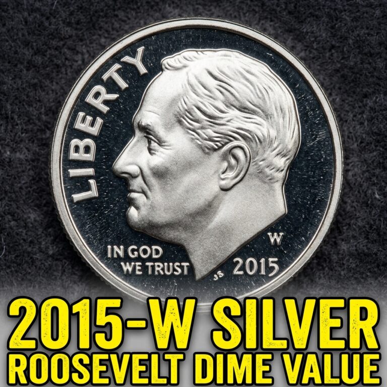 How Much Is A 2015 W Silver Roosevelt Dime Worth Today
