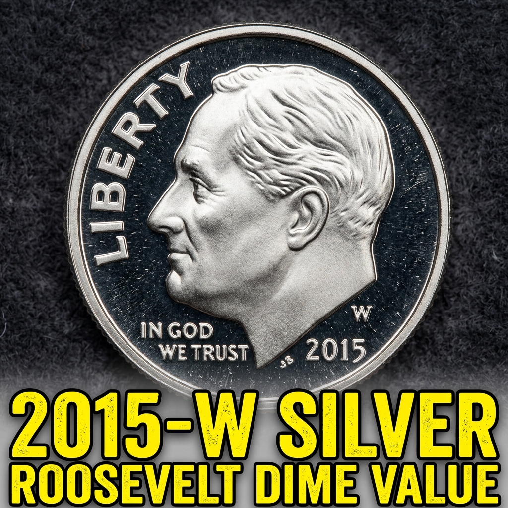 How Much Is A 2015 W Silver Roosevelt Dime Worth Today