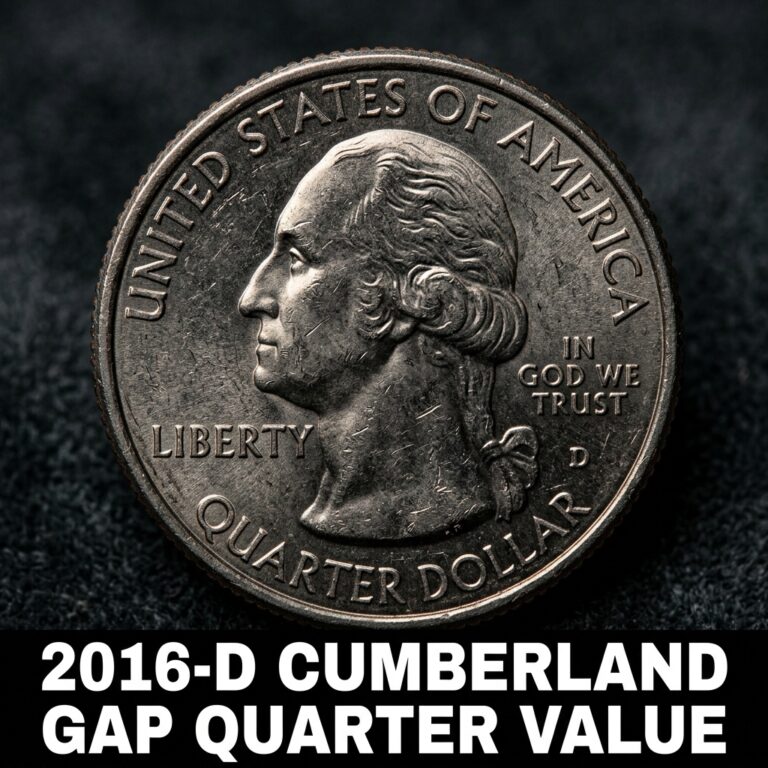 How much is a 2016 D Cumberland Gap Quarter worth today