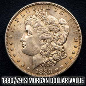 How Much Is an 1880 79 S Overdate Morgan Silver Dollar Worth Today