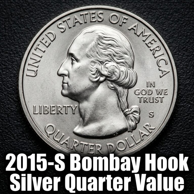 How Much is the 2015 S Bombay Hook Silver Quarter Worth Today