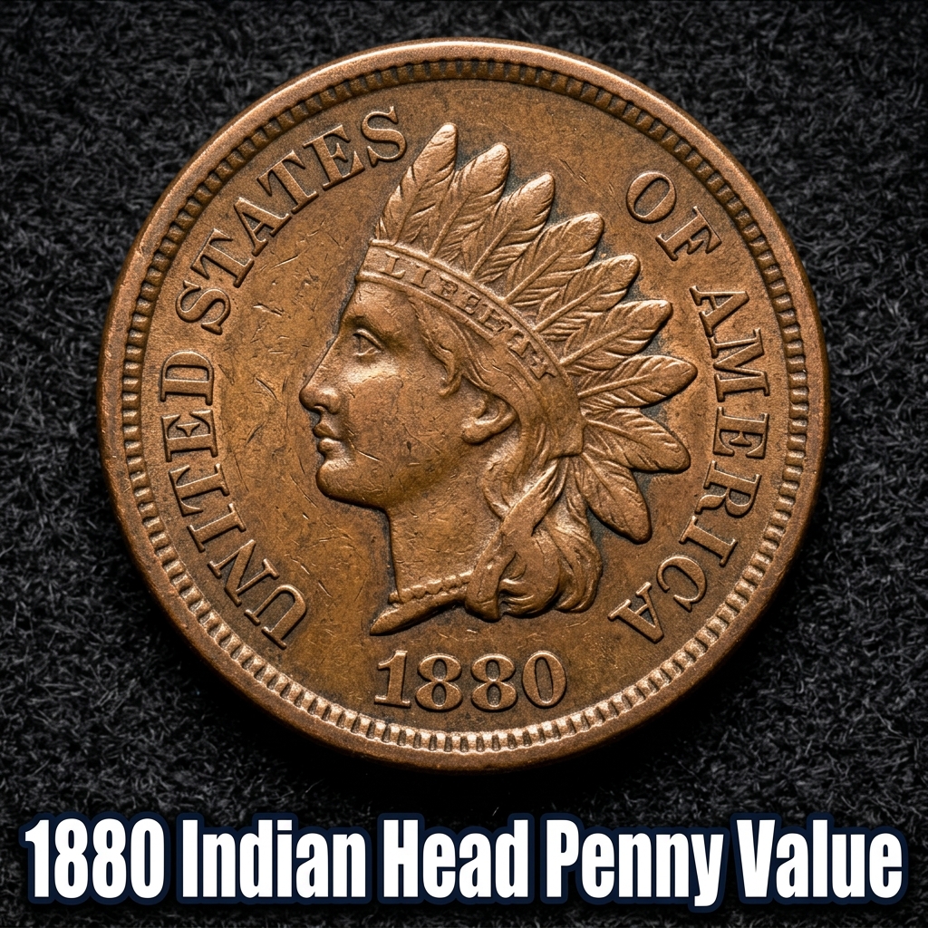How Much Is Your 1880 Indian Head Penny Worth Today