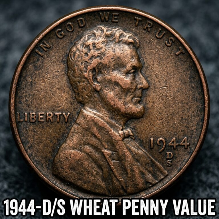 How Much Is Your 1944 D Over S Wheat Penny Worth Today