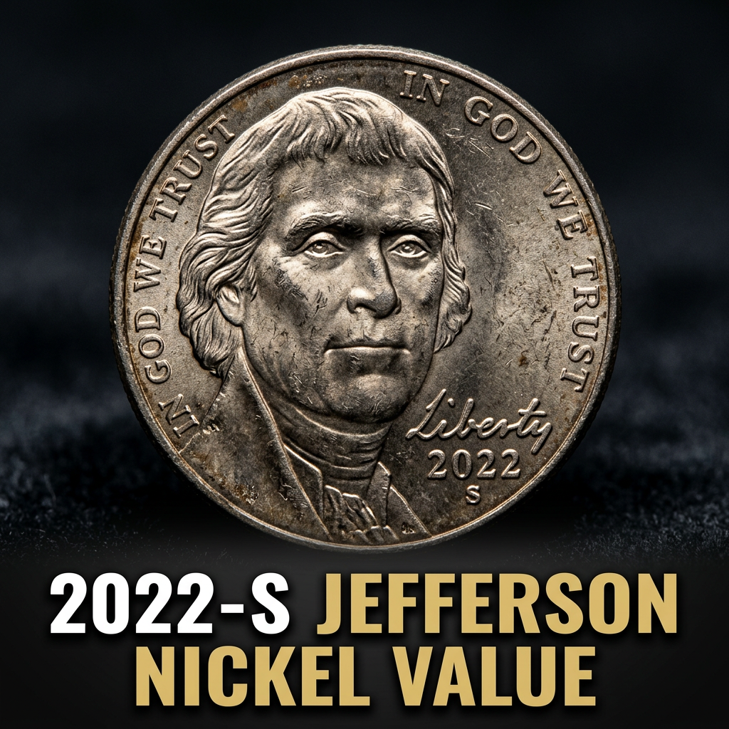 How Much Is Your 2022 S Jefferson Nickel Worth Today