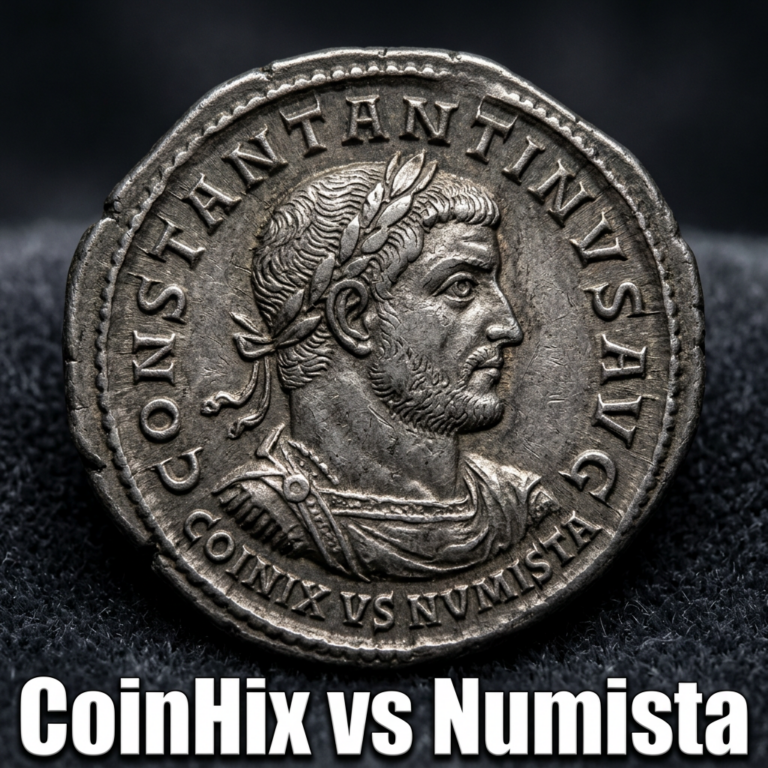 Is CoinHix better than Numista for finding out how much your old coins are worth