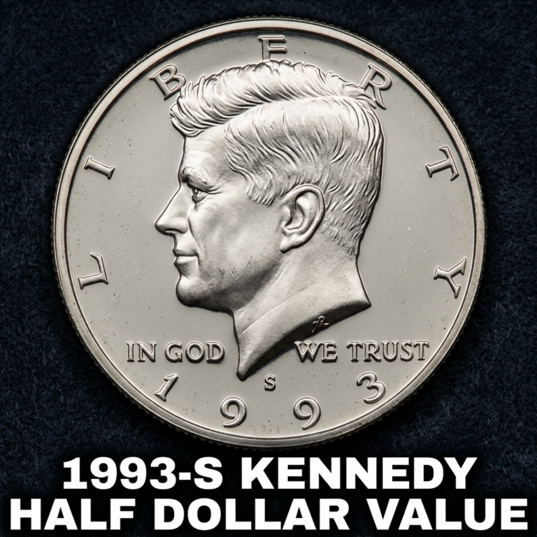 The 1993-S Kennedy Half Dollar Value Ranges from $5 to $150 depending on its grade and whether it is a silver or clad proof version. Most of these coins found in collections today are striking "S" mint mark specimens meant for collectors rather than daily spending.